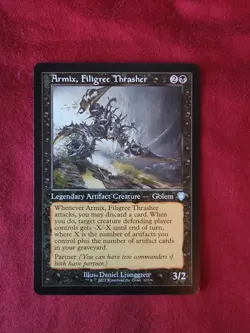 1x Armix, Filigree Thrasher (103) Retro Frame Brothers' War LP MTG Magic x1 MKE - Image 1