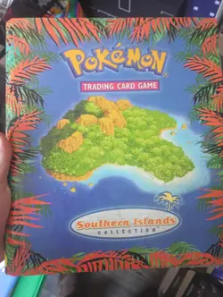 2001 Vintage Pokemon Southern Islands Binder Only - Great Condition - Image 1