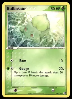 Pokemon TCG FireRed & LeafGreen #55/112 Bulbasaur LP - Image 1