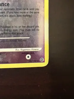 Mew Secret Wonders 15/132 Reverse Holo Basic Holo Rare 2007 Pokemon TCG MP - Image 5