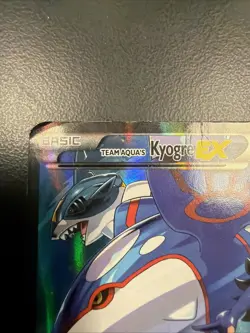 Pokemon TCG Team Aqua's Kyogre EX 6/34 Double Crisis Ultra Rare Holo 190HP Engl… - Image 2
