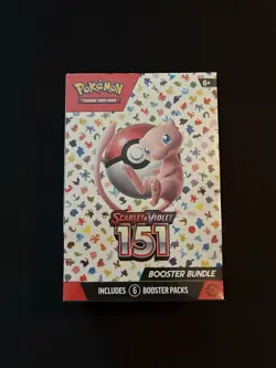 Pokemon TCG 151 Scarlet & Violet Booster Bundle Box Sealed - Image 1