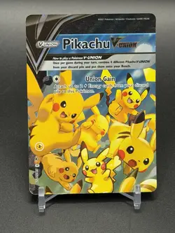 Pokemon TCG Pikachu V-UNION SWSH139 SWSH Black Star Promos NM - Image 1