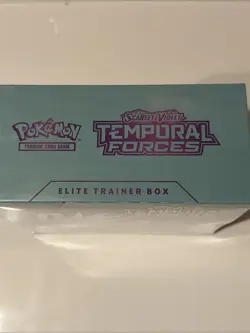 Pokemon TCG SV Temporal Forces Walking Wake Elite Trainer Box ETB New Sealed! - Image 2