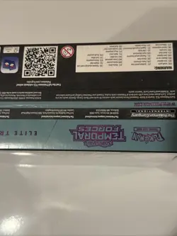 Pokemon TCG SV Temporal Forces Walking Wake Elite Trainer Box ETB New Sealed! - Image 4