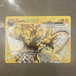 Luxray BREAK 47/122 Breakpoint Holo Rare 170 HP Wild Fury Pokemon TCG - Image 1