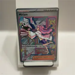 Pokemon Miriam Full Art Trainer Special Illustration Rare Holo 251/198 SV01 - Image 1
