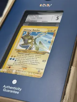 Pokemon Neo Destiny Shining Raichu Holo 111/105 CGC 5 - Image 3