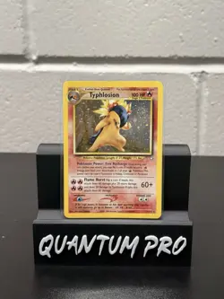 Typhlosion 17/111 Neo Genesis Unlimited Holo - SWIRL - Pokemon TCG - Image 2