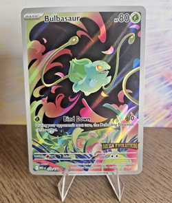 Pokemon TCG Bulbasaur 133/132 IR Mega Evolutions Stamped Promo Sealed - Image 1
