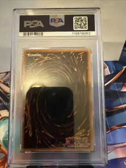 Yu-Gi-Oh Black Luster Soldier 1st Edition Ultra Rare Card TCG SYE-024 PSA8 - Image 3