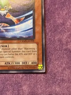 1x Yu-Gi-Oh Blackwing Gale the Whirlwind Asian English CRMS-AE008 Common LP - Image 5