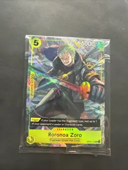 One Piece Roronoa Zoro OP07-113 Illustration Box Vol. 3 Promo Sealed - Image 1