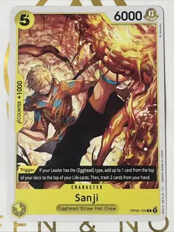 One Piece TCG - Sanji - OP09-105 - Emperors in the New World - Image 1