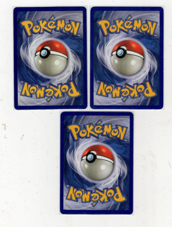 Pokemon TCG Fossil Grimer 1st Edition Lot (3) Cards 48/62 NM - Image 2