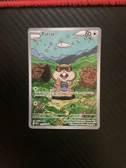Pokemon TCG Patrat White Flare 152/086 Illustration Rare NM Card - Image 1
