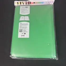 Ultra PRO 9 Pocket Zippered Binder Pokemon 360 Cards Holder Storage BLUE - Image 2