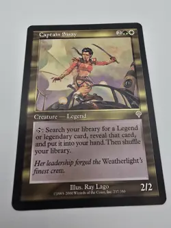 Captain Sisay Invasion Regular- Card Is Near Mint - Image 1