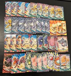 Pokemon Topps Series 1 & 2 Lot Non Foil 138 Total Cards - Image 4