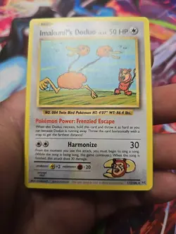 Pokemon Evolutions Imakuni's Doduo TCG Card 112/108 2016 Rare Regular - Image 1