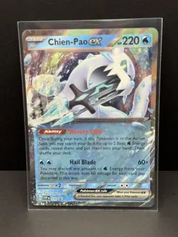Chien Pao EX Scarlet and Violet Promo 030 NM Pokemon Card - Image 1