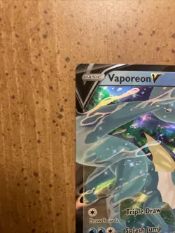 Vaporeon V SWSH150 Sword & Shield Black Star Promo Card Pokemon TCG Holo Foil US - Image 2