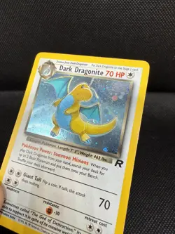 Pokemon TCG Dark Dragonite Holo Rare Card 5/82 Team Rocket - Image 3