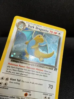 Pokemon TCG Dark Dragonite Holo Rare Card 5/82 Team Rocket - Image 4