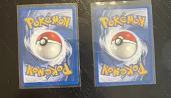 Lot Of 2 Vintage Base Set 2 Holo Pokemon Cards Pidgeot And Poliwrath TCG LP - Image 4