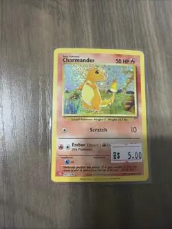 Charmander 001/034 Trading Card Game Classic Holo Pokemon TCG - Image 1