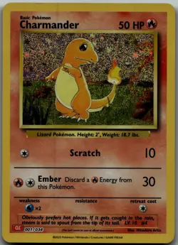 Charmander foil Classic Collection Trading Card Game Classic 001/034 NM - Image 1