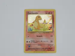 Charmander 001/034 - Near Mint Holofoil - Trading Card Game Classic - Image 1