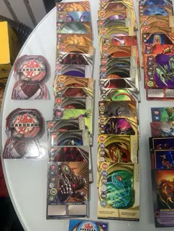 VTG - 80+ Huge Bakugan Battle Brawlers Ability Lot Cards (mixed Lot) - Image 2
