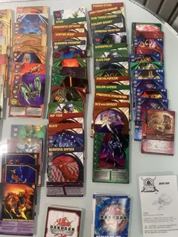 VTG - 80+ Huge Bakugan Battle Brawlers Ability Lot Cards (mixed Lot) - Image 4