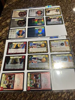 Harry Potter 2001 TCG Foil & Base Card 16 Cards Harry Potter Warner Bros. Lot 76 - Image 1