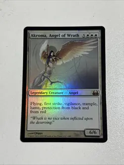 MGT Akroma, Angel Of Wrath Foil Magic The Gathering Deckmaster - Image 1
