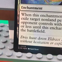 Seam Rip *FOIL* Magic The Gathering Edge of Eternities - Image 4