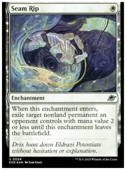Edge of Eternities #34 Seam Rip Foil - Image 1