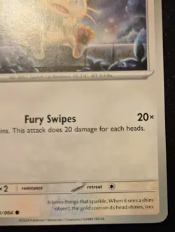 Meowth 048/064 Common Scarlet & Violet: Shrouded Fable Pokemon TCG - Image 5
