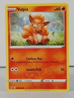 Vulpix - POKEMON - Rebel Clash - 024/192 - singles - NM - Image 1