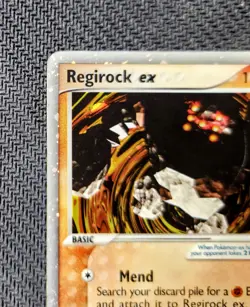 Regirock ex 98/101 Hidden Legends Holo Ultra Rare Pokemon TCG Nintendo - Image 3