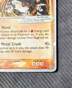 Regirock ex 98/101 Hidden Legends Holo Ultra Rare Pokemon TCG Nintendo - Image 5