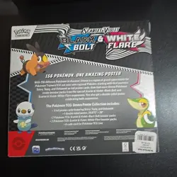 Pokemon Scarlet & Violet Black Bolt and White Flare Poster Collection NEW - Image 2