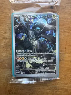 N's Zekrom #31 Black Star Promo Ascended Hero's ETB Pokemon Center Stamped - Image 1