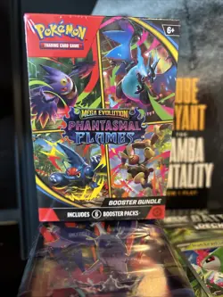 Pokemon Mega Evolution Phantasmal Flames Booster Bundle - NEW - Image 2