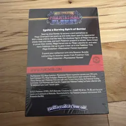 Pokemon Mega Evolution Phantasmal Flames Booster Bundle - NEW - Image 2