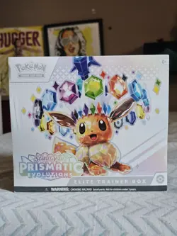 Pokemon TCG Prismatic Evolutions ETB Elite Trainer Box Sealed - Image 1