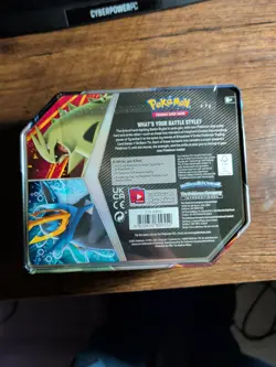 Pokemon TCG Tyranitar Strikers V Tin Factory Sealed New - Fast Free Shipping - Image 2