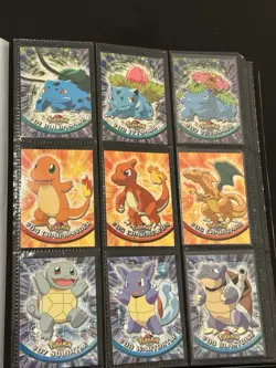 Pokemon Topps Series 1 & 2 Near Complete Set Binder Included - Image 1