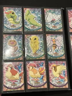Pokemon Topps Series 1 & 2 Near Complete Set Binder Included - Image 2